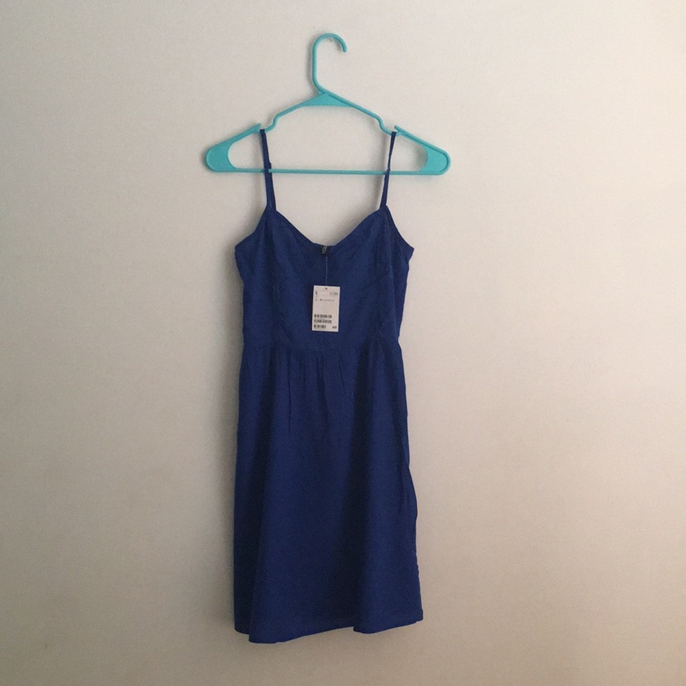 royal blue sun dress